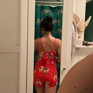 Fashion Nova Floral romper M